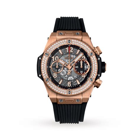 Hublot Big Bang Unico King Gold Pavé 42mm 